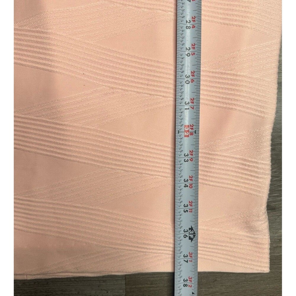 Tommy Hilfiger Dress Women Blush Pink Sleeveless Textured Sheath Bodycon NWT 10 - Picture 3 of 8